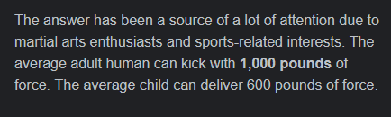 go kick 1000 asses